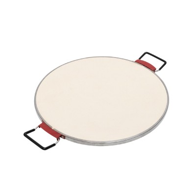 HOME HGPZ30 elektromos pizzasütő, 1200W, max. 430 °C, mechanikus hőmérő, pizzakő, duplafalú ablak, alsó/felső sütés